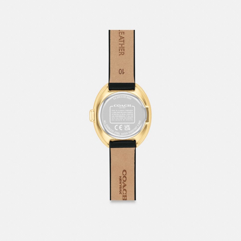Coach Sammy Watch, 22 Mm Black