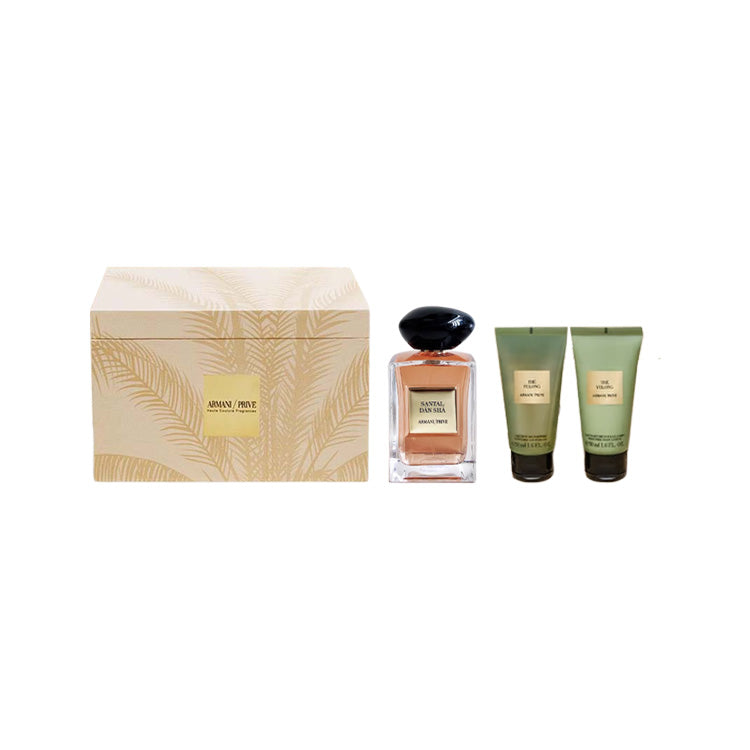 Giorgio Armani Perfume Sets Eau De Toilette Official Box Wooden