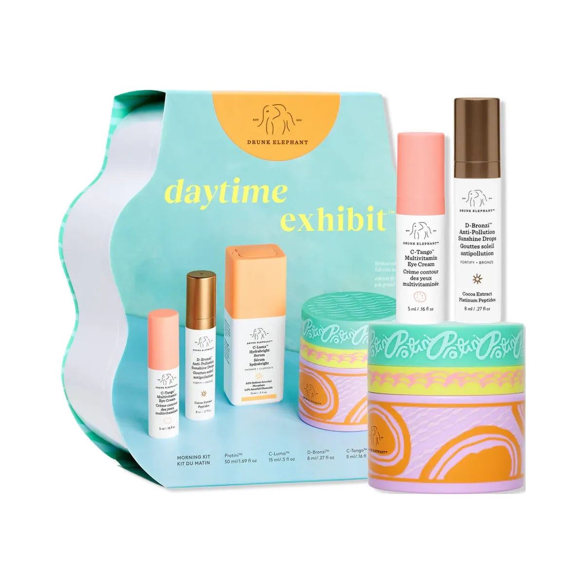Drunk Elephant Daytime Exhibit: Morning Kit