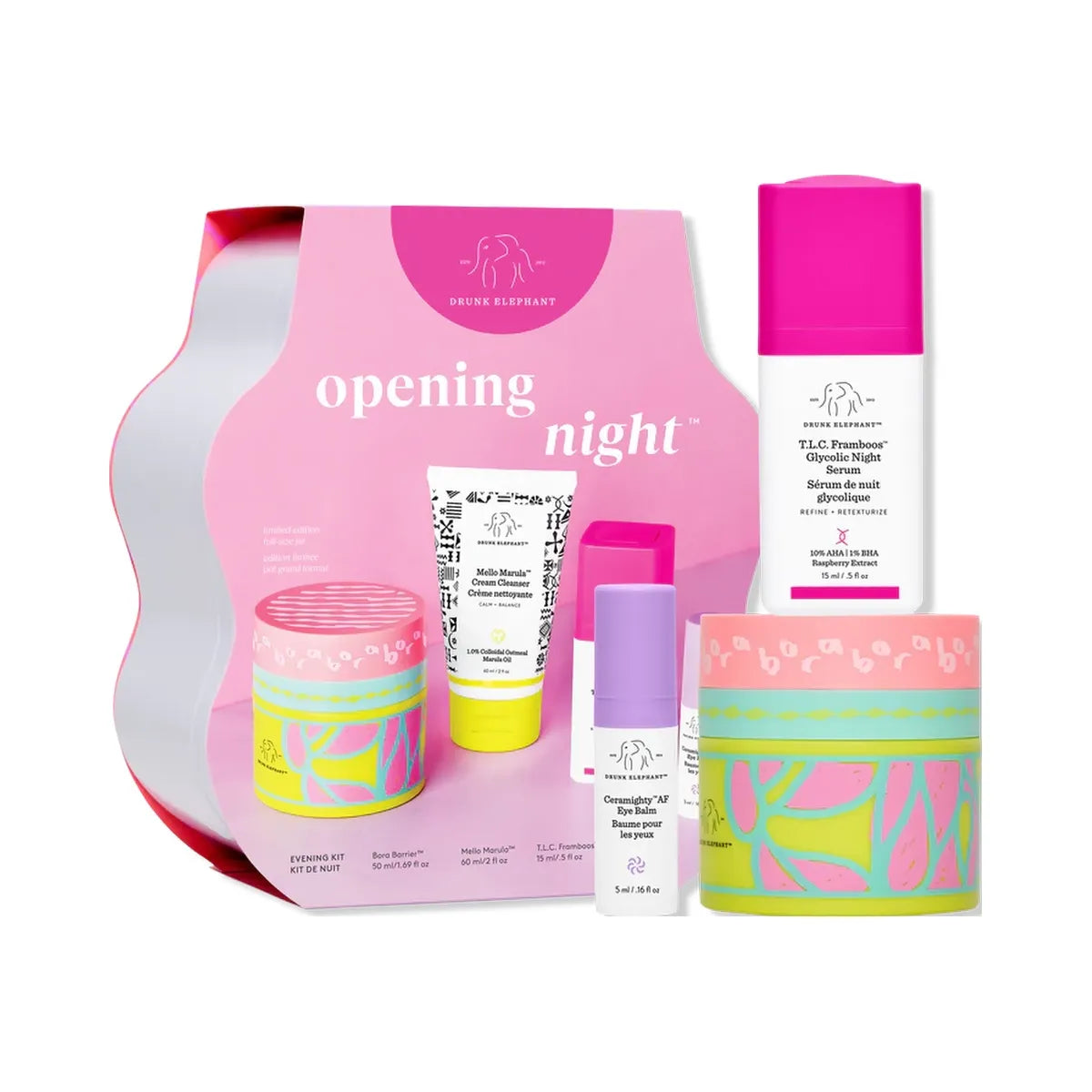 Drunk Elephant Opening Night: Evening Kit
