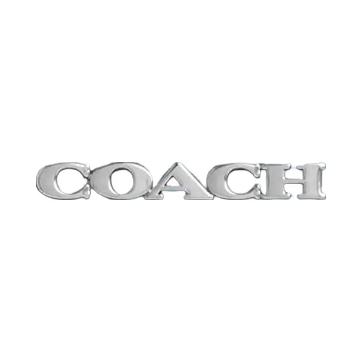 Coach Micro Wallet Smooth Leather-Silver-Pool