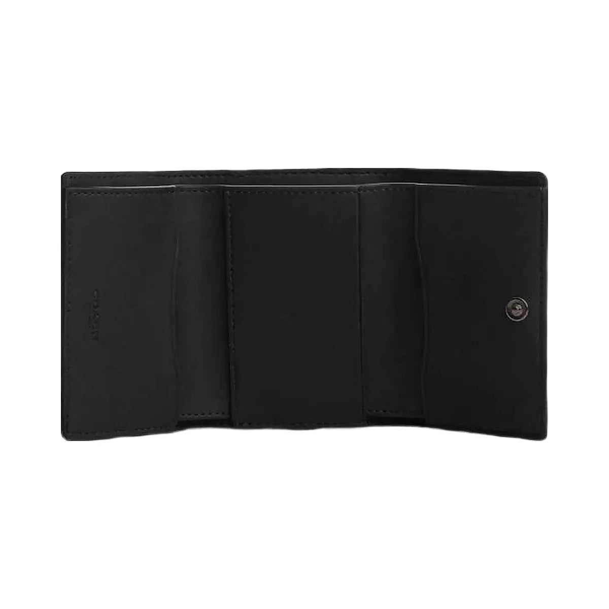 Coach Micro Wallet Leather-Black Copper-Black
