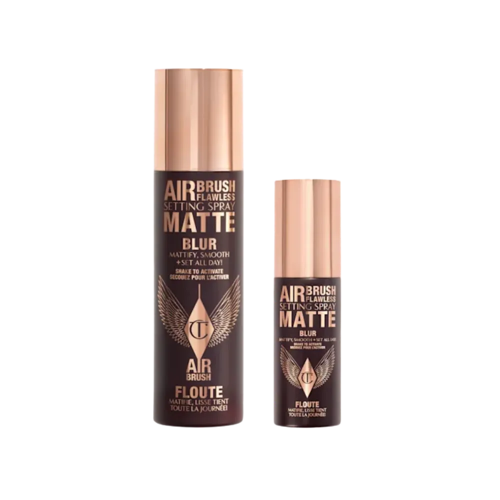 Charlotte Tilbury Airbrush Flawless Setting Spray Matte & Mini Duo