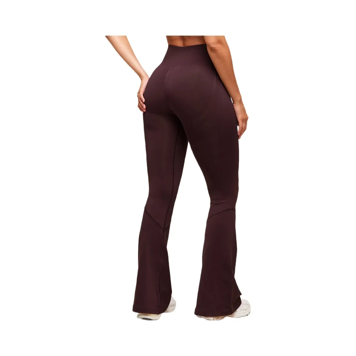 Gymshark Everyday Seamless Flared Leggings "Cherry Purple"