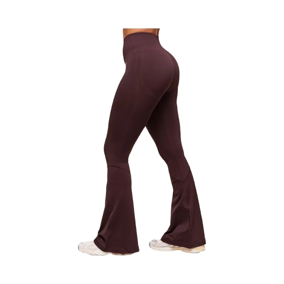 Gymshark Everyday Seamless Flared Leggings "Cherry Purple"