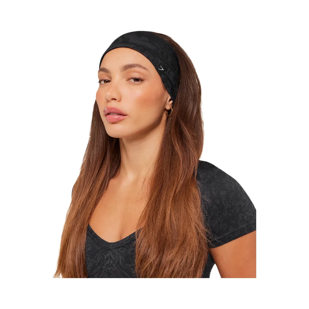 Gymshark Adapt Seamless Headband "GS Black GS Asphalt Grey"