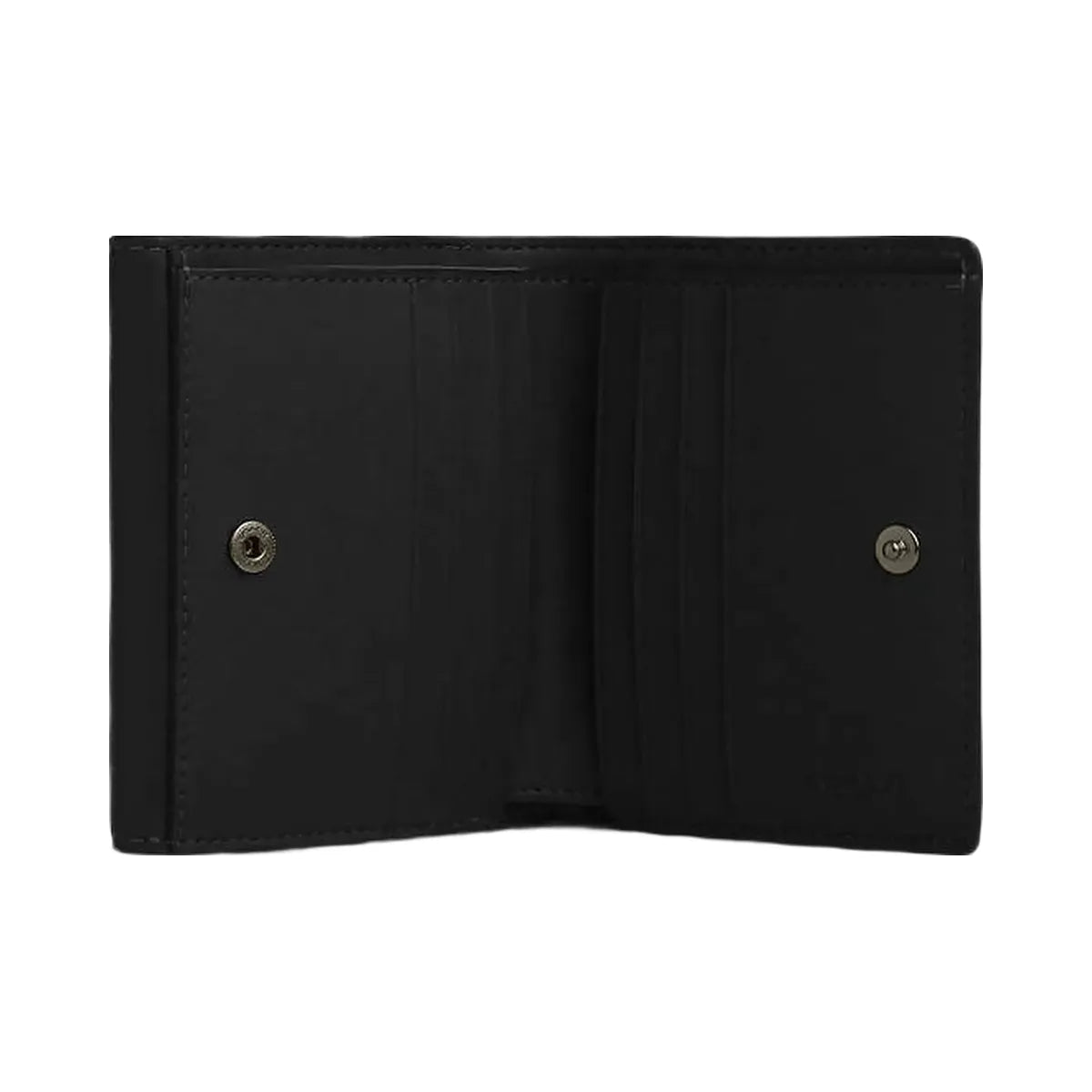 Coach Eliza Small Wallet Smooth Leather-Gunmetal-Black