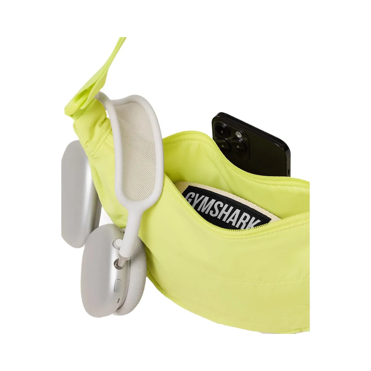 Gymshark Pleat Crossbody "Sorbet Yellow"