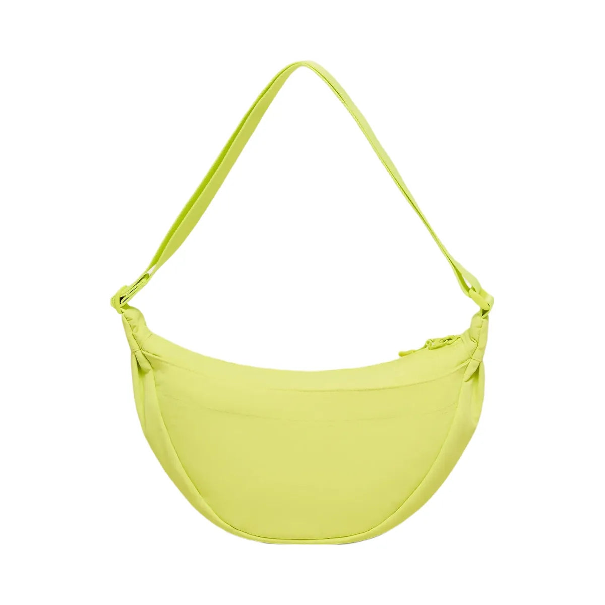 Gymshark Pleat Crossbody "Sorbet Yellow"