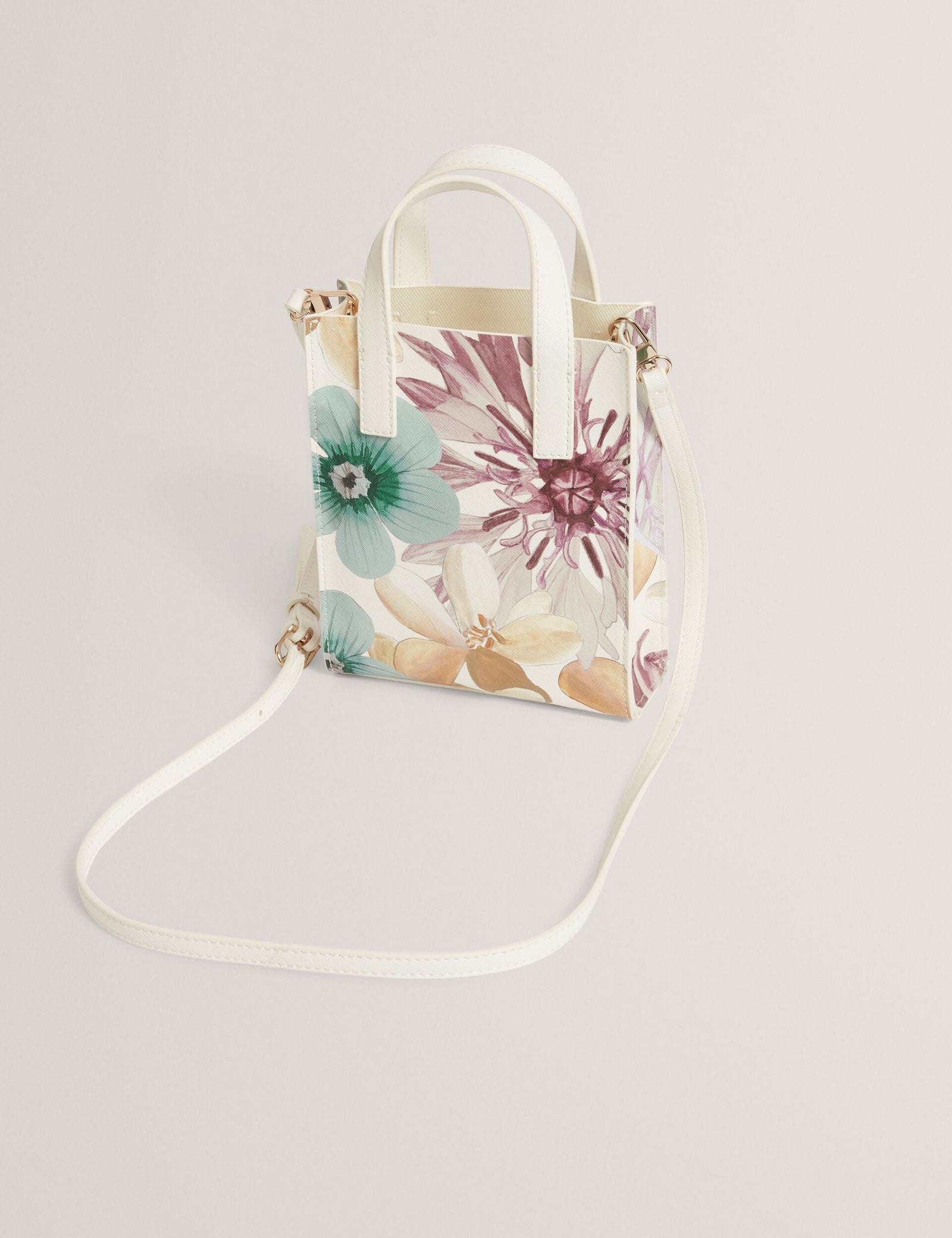 Ted Baker Helisi Pastel Petals Mini Icon Tote Bag Women's