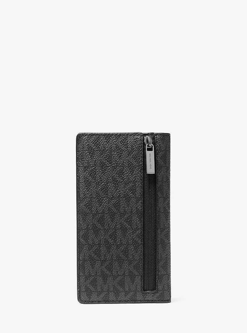 Michael Kors Cooper Large Logo Bi-Fold Card Case Black