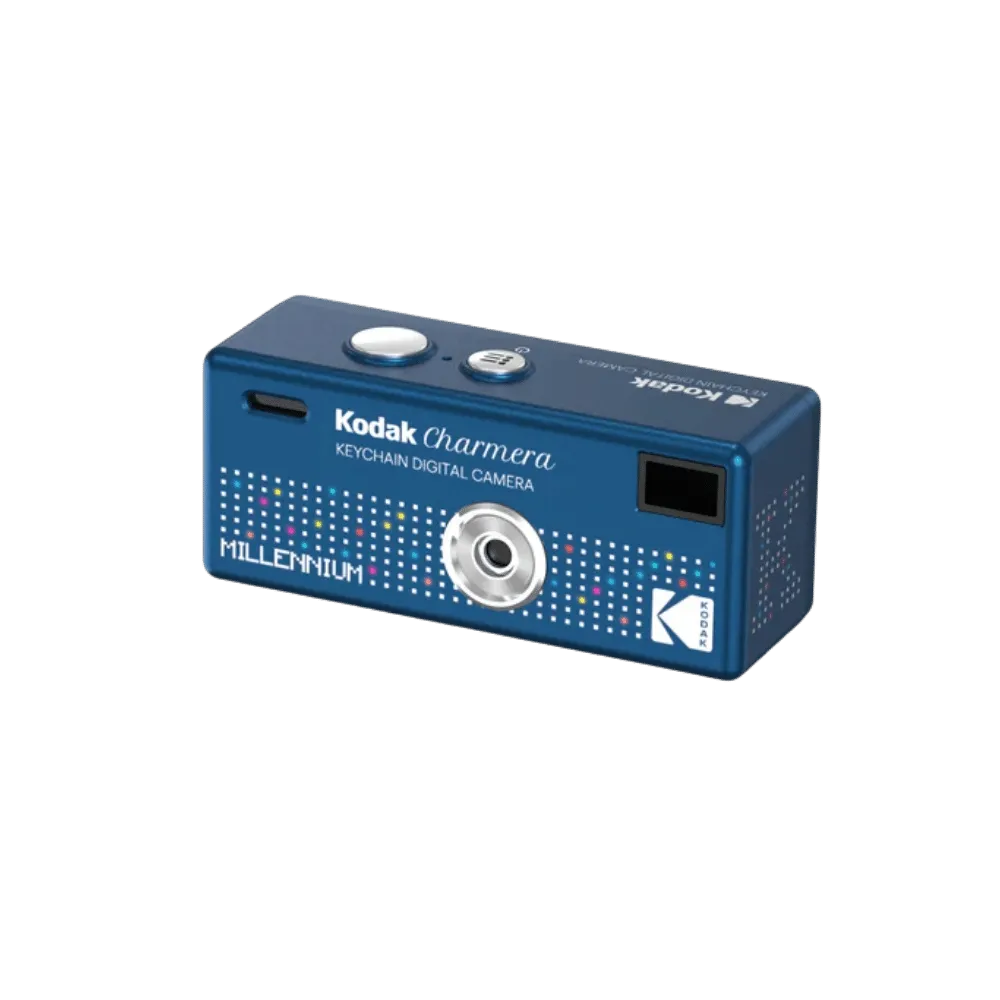 Kodak Charmera Millennium Keychain Digital Camera - Blue