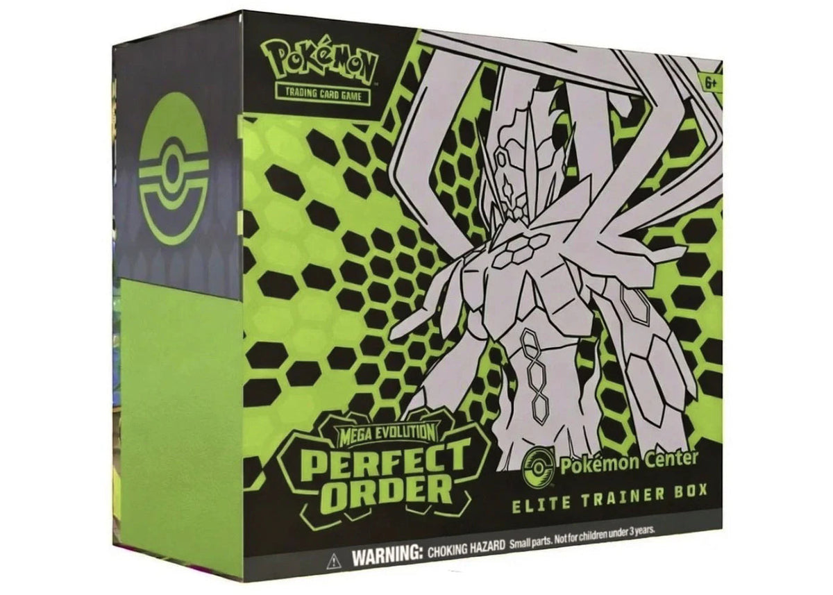 2026 Pokemon Mega Evolution Perfect Order Pokemon Center Elite Trainer Box