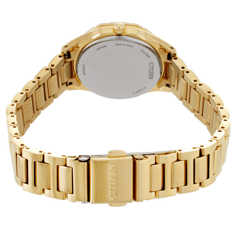 Citizen Eco-Drive Diamond Black Dial Women's Watch