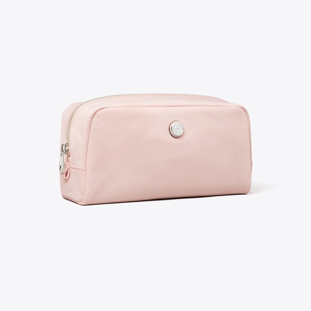 Tory Burch Medium Twist Cosmetic Case Rose