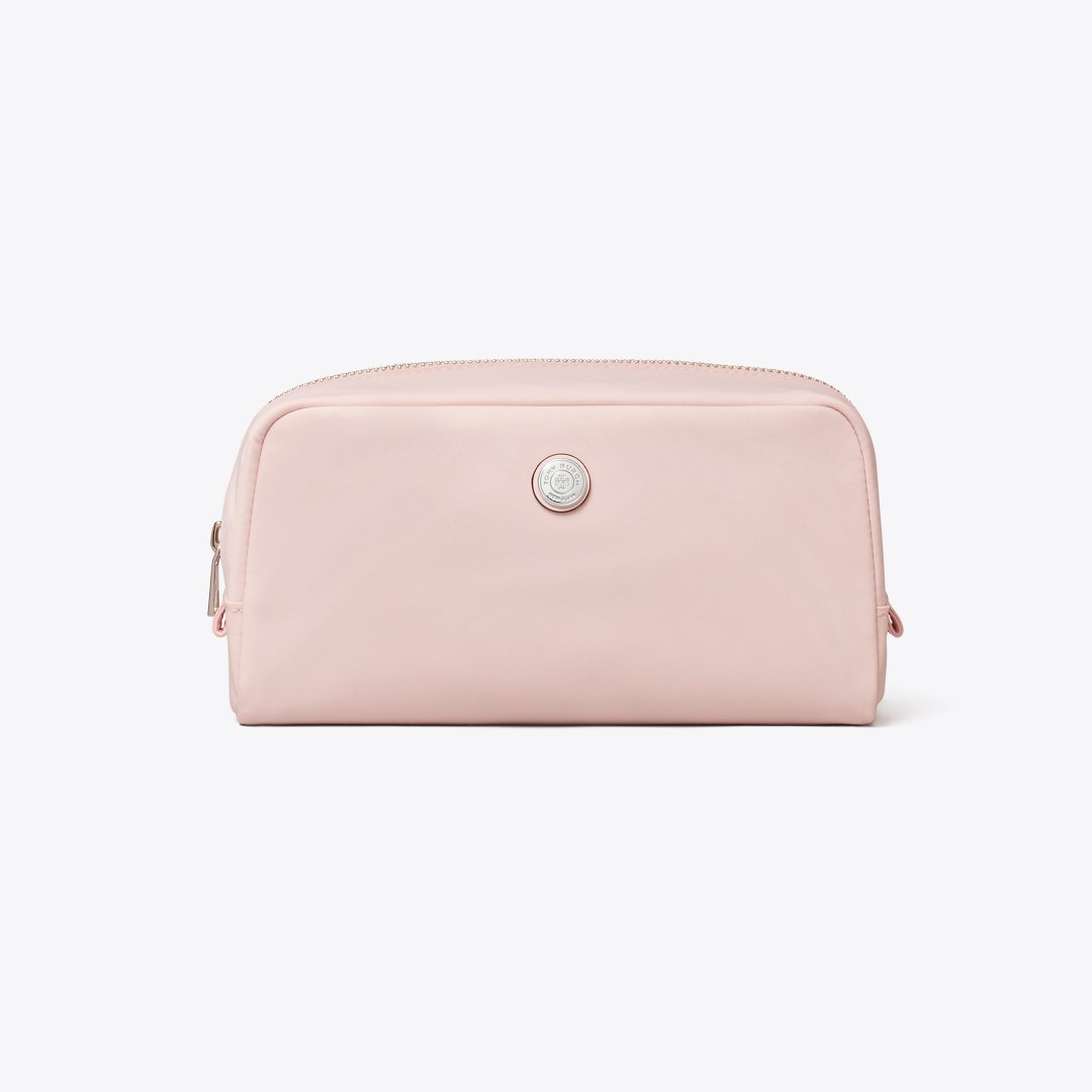 Tory Burch Medium Twist Cosmetic Case Rose