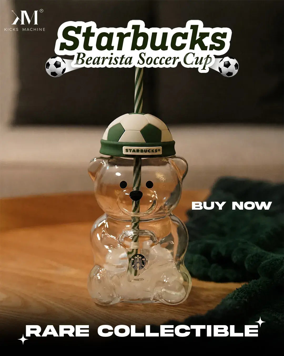 Buy 1 Get 1 Free Starbucks Bearista Cup Soccer Edition Tumbler Cup
