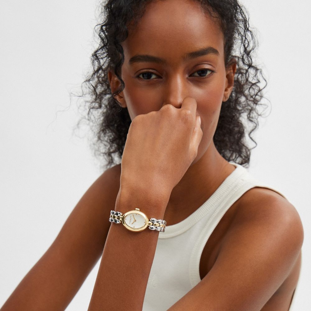 Coach Sammy Watch, 22 Mm Two Tone