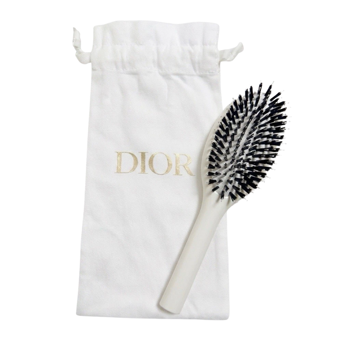 Christian Dior Platinum Hair Brush Comb with storage bag 2025 japan Limited