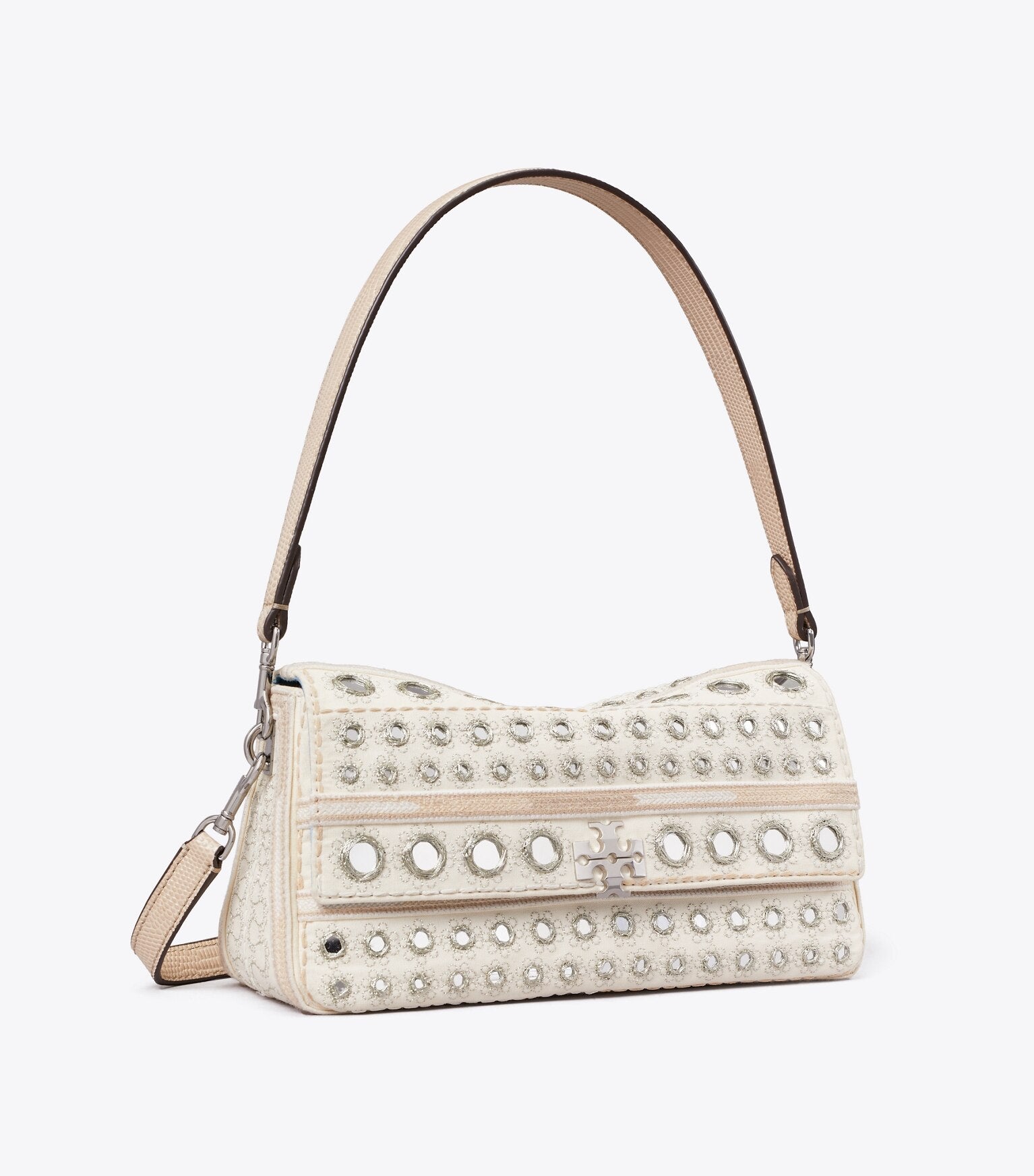 Small Charlie Embellished Shoulder Bag