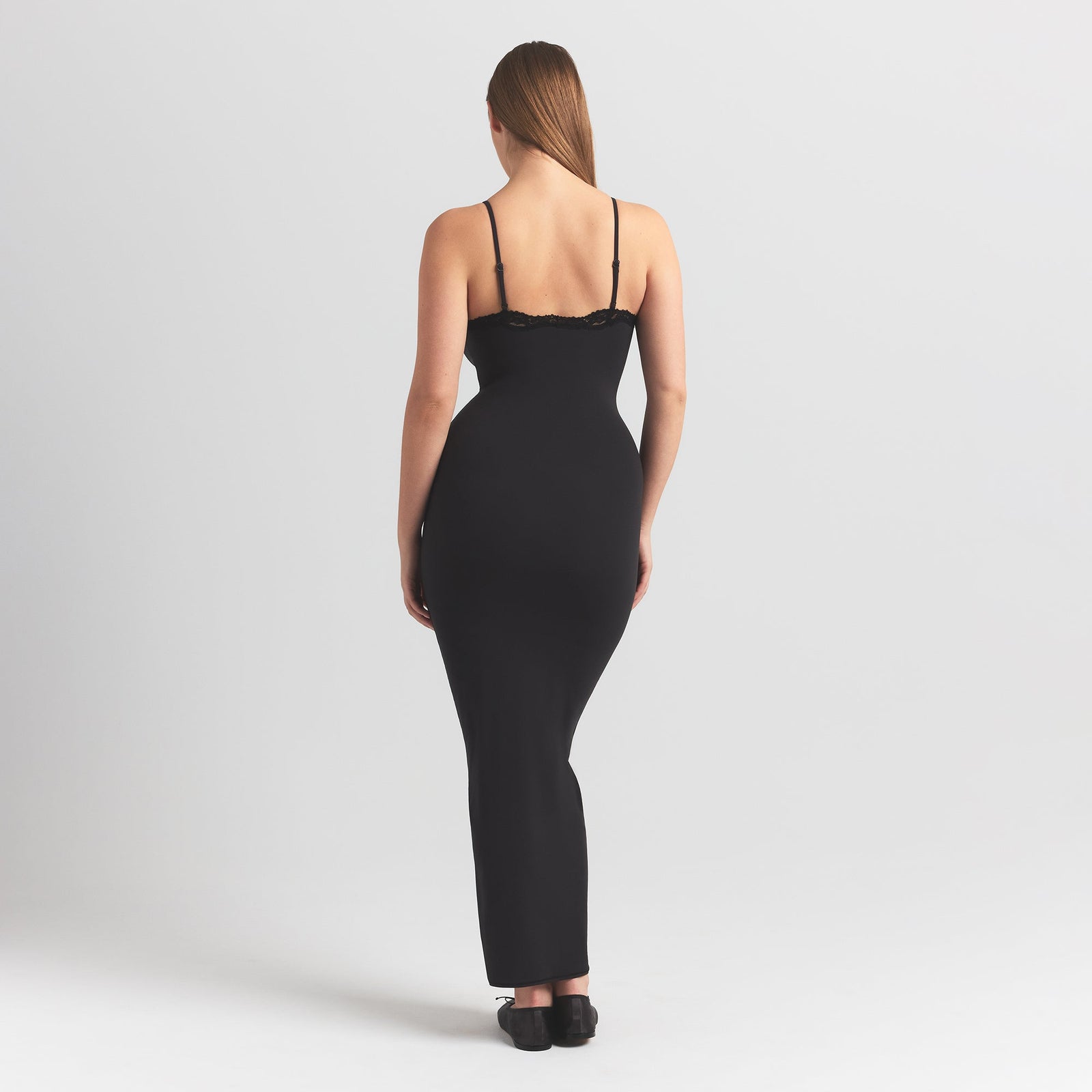 Fits Everybody Lace Long Slip Dress