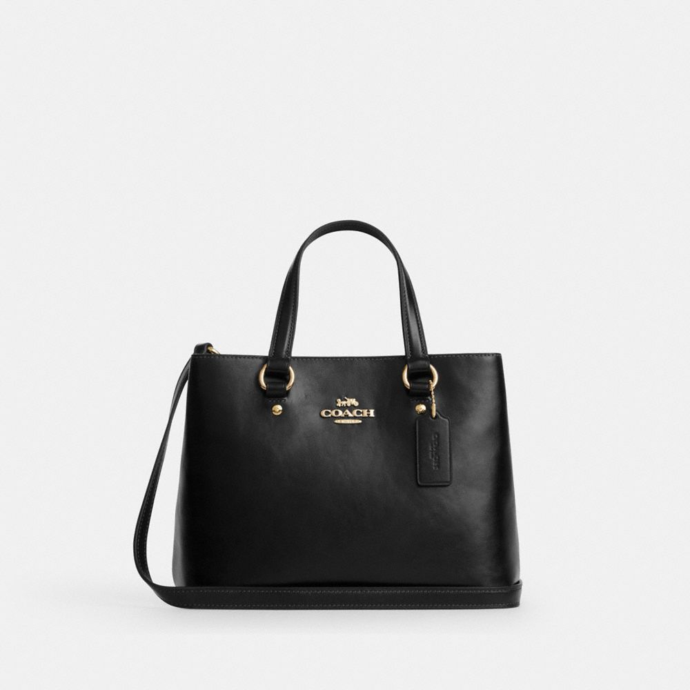 Coach Station Carryall Bag Gold Black