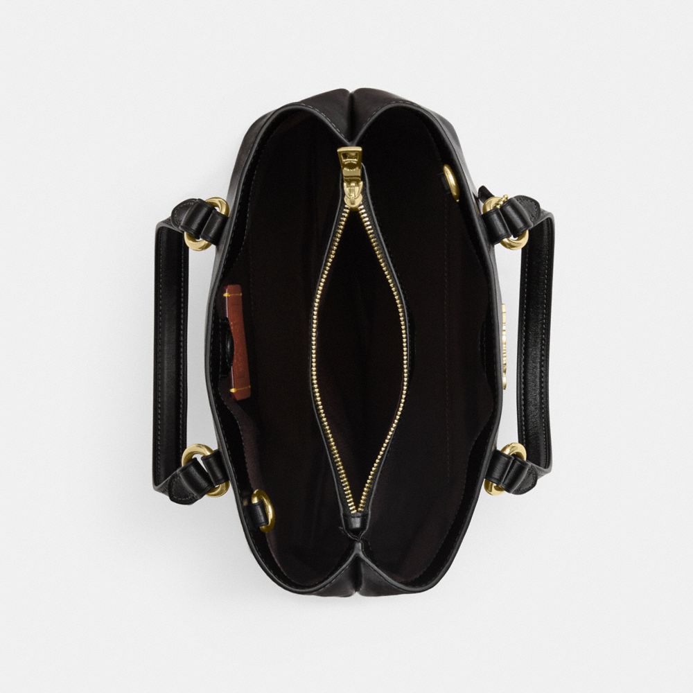 Coach Station Carryall Bag Gold Black
