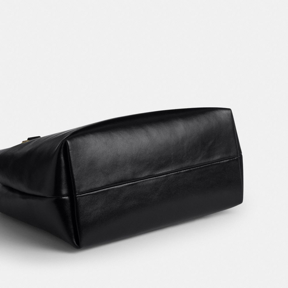 Coach Station Carryall Bag Gold Black