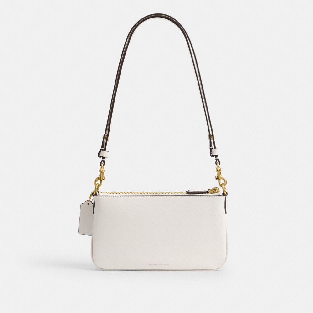 Coach Audrey Crossbody Bag Brass Chalk