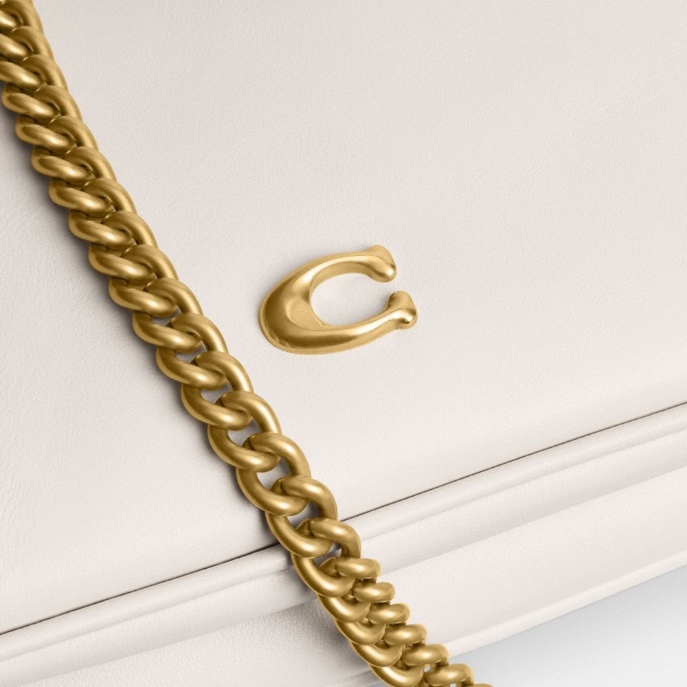 Coach Audrey Crossbody Bag Brass Chalk