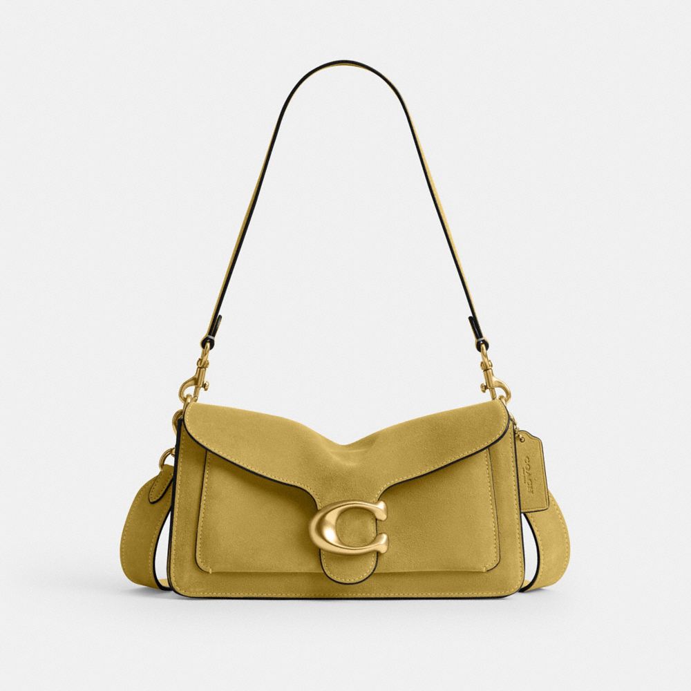 Coach Tabby Shoulder Bag 26 Brass Light Citron