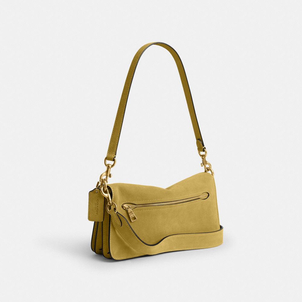Coach Tabby Shoulder Bag 26 Brass Light Citron