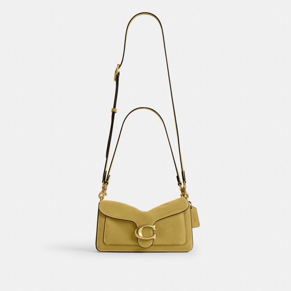 Coach Tabby Shoulder Bag 26 Brass Light Citron
