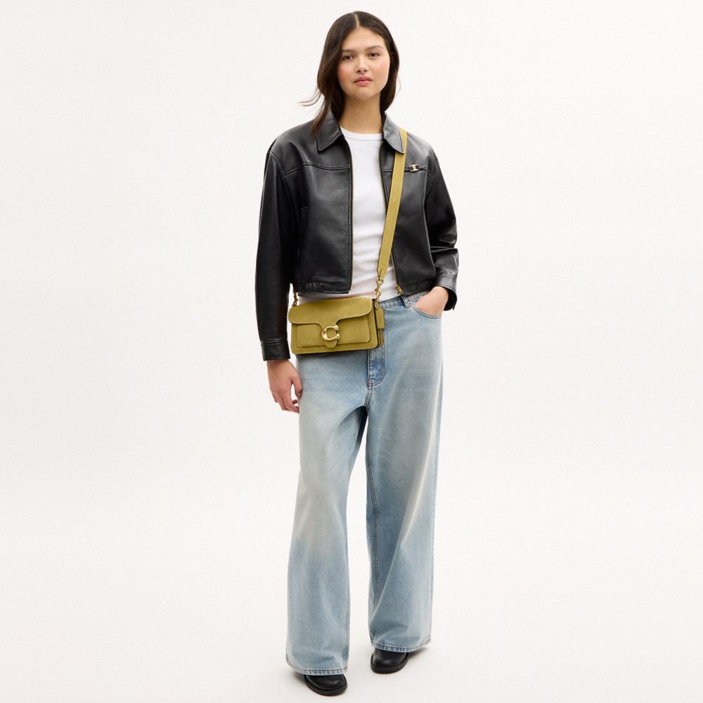 Coach Tabby Shoulder Bag 26 Brass Light Citron