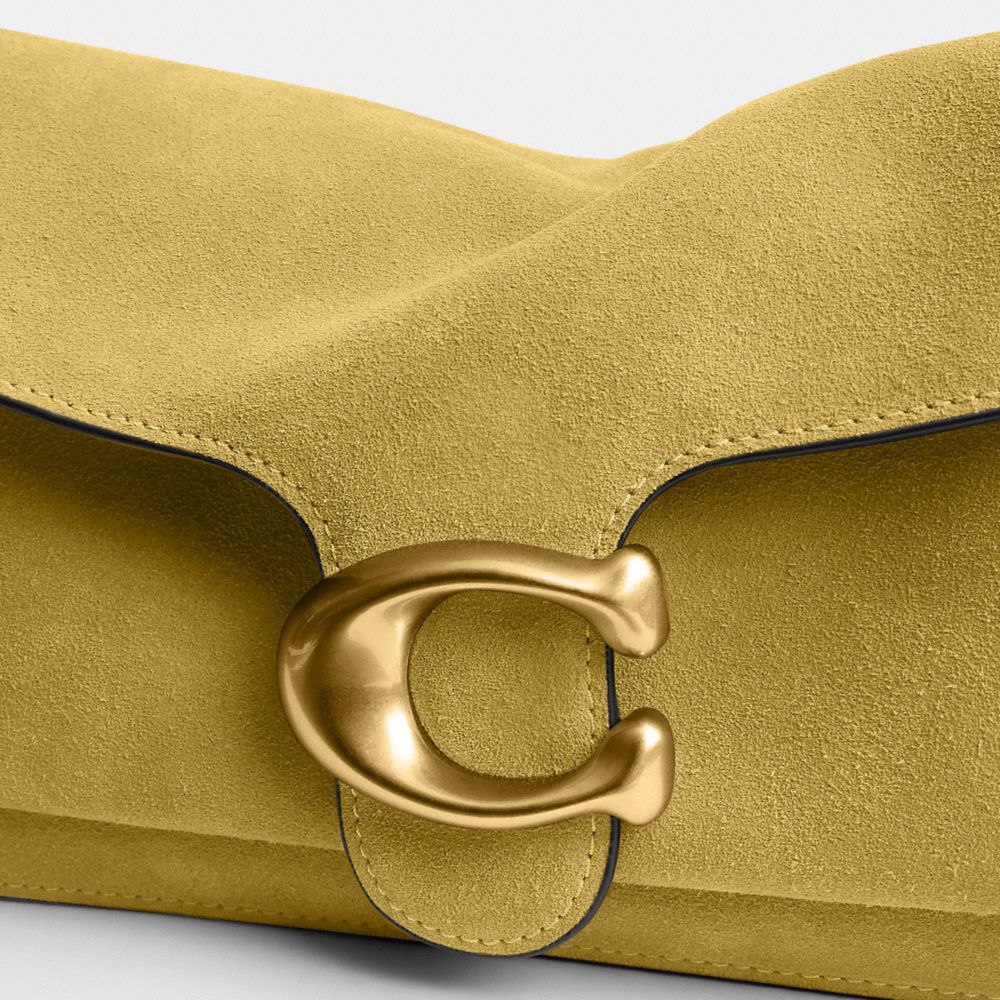 Coach Tabby Shoulder Bag 26 Brass Light Citron
