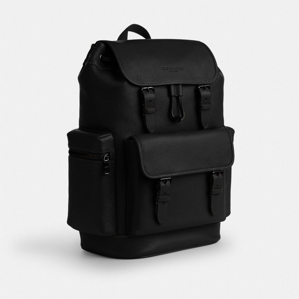 Coach Sprint Backpack Matte Black Black