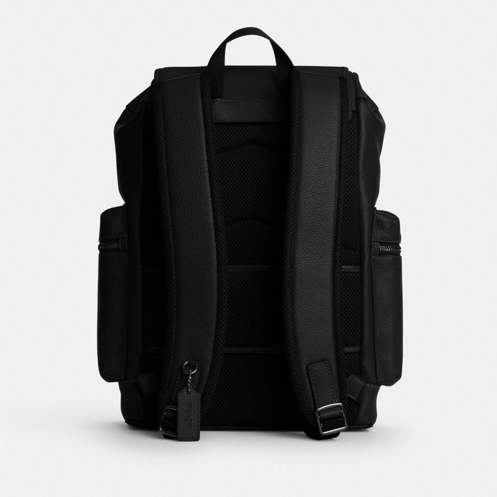 Coach Sprint Backpack Matte Black Black