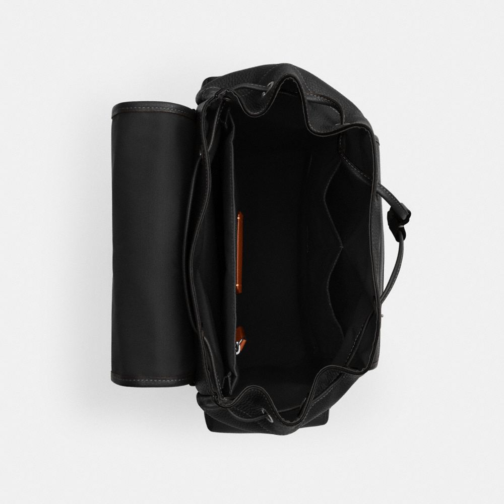 Coach Sprint Backpack Matte Black Black