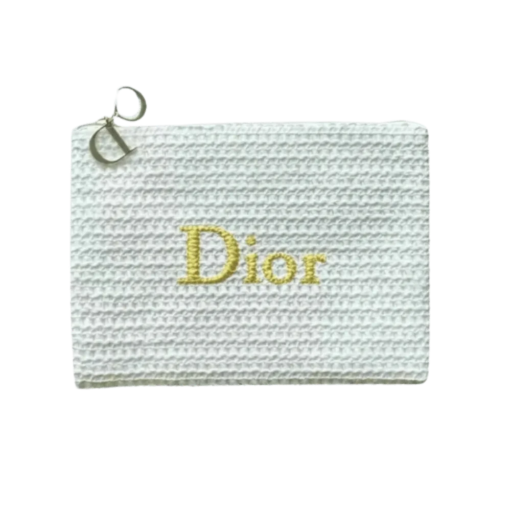 Christian Dior Clutch/Pouch White