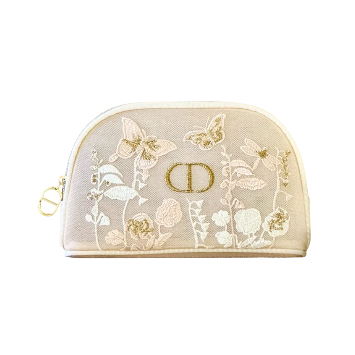 Dior Beauty Embroidered Butterflies and Dragonflies Makeup Pouch
