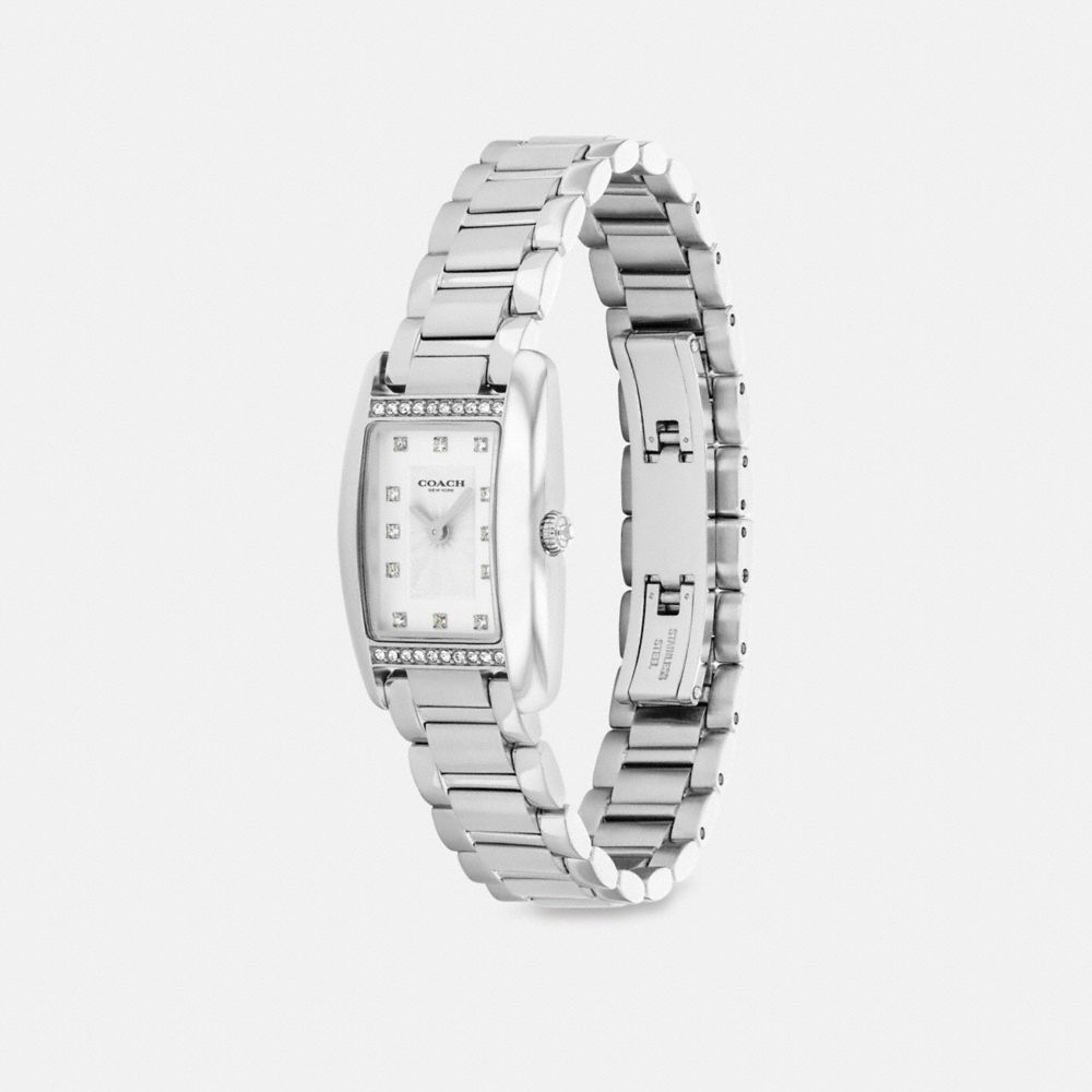 Coach Reese Watch, 20 Mm X 30 Mm Stainless Steel