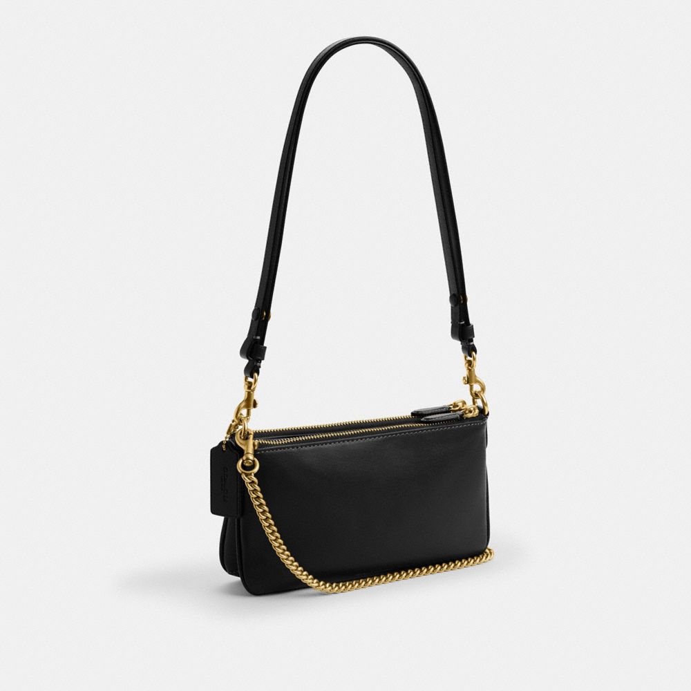 Coach Audrey Crossbody Bag Brass Black