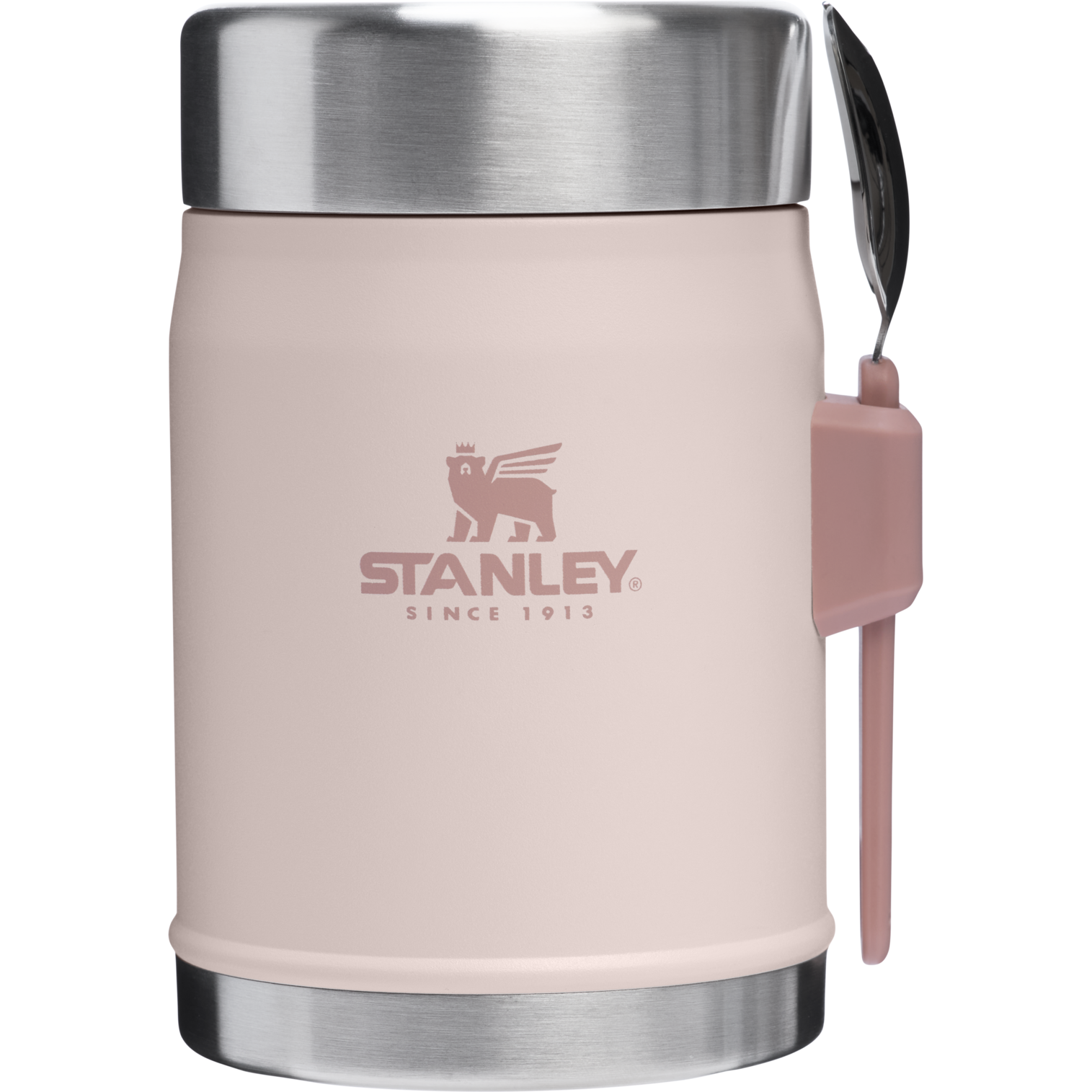 Stanley Classic Legendary Food Jar + Spork | 14 OZ Rose Quartz