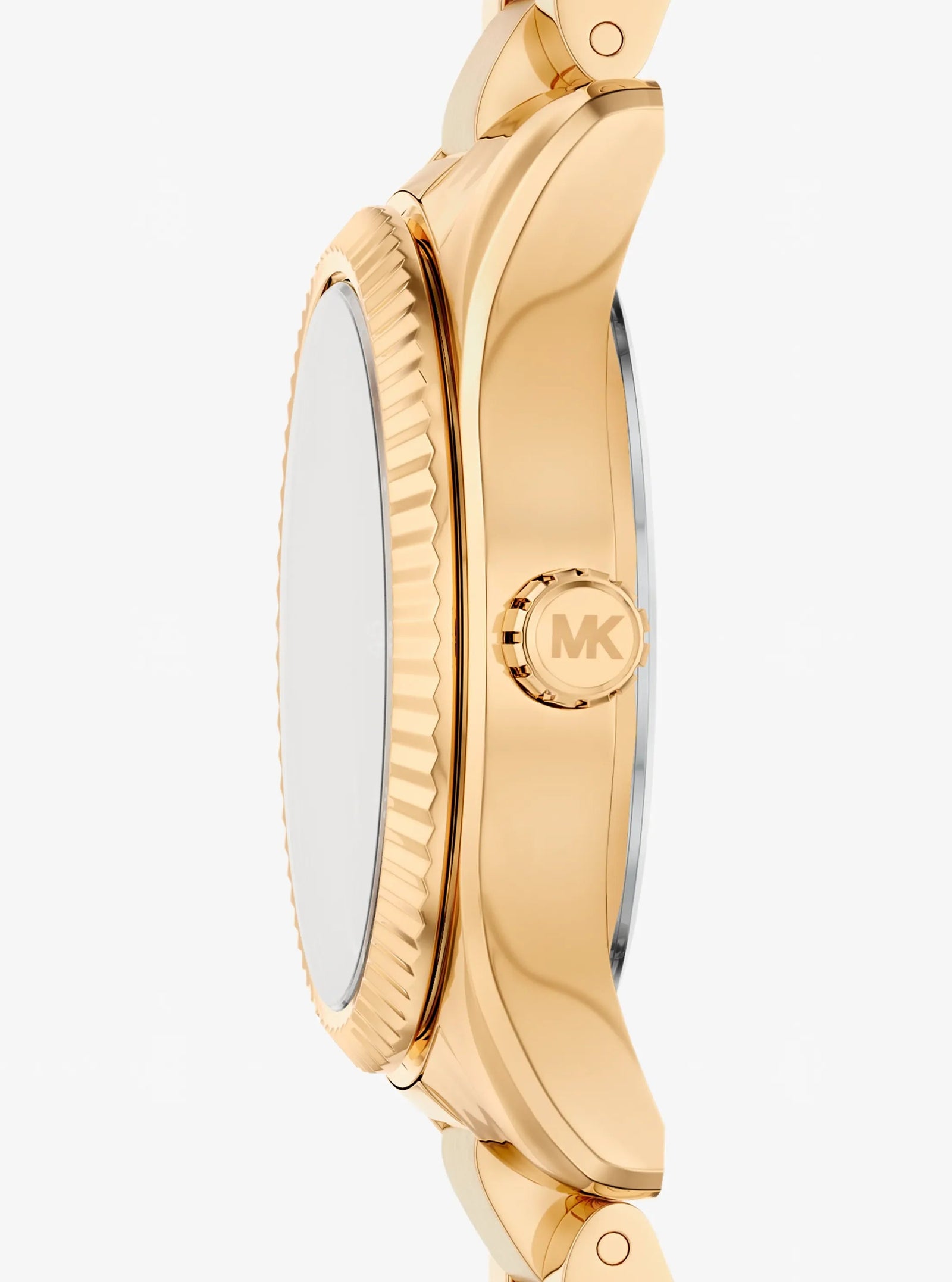 Michael Kors Petite Lexington Pav Gold-Tone Watch