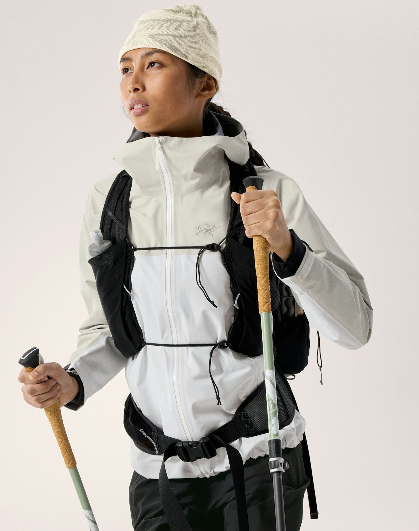 Arc'teryx Beta Jacket Women's Sea Salt Arctic Silk
