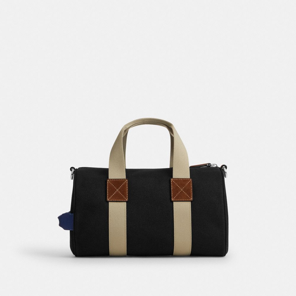 Coach Expedition Duffle Bag Silver Black Multi