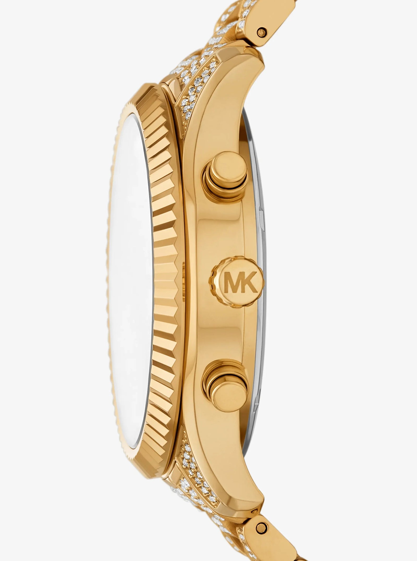 Michael Kors Oversized Lexington Pav Gold-Tone Watch