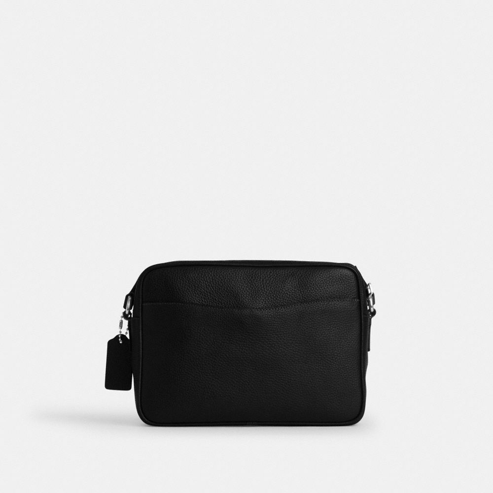 Coach Colton Crossbody Bag 25 Silver Black