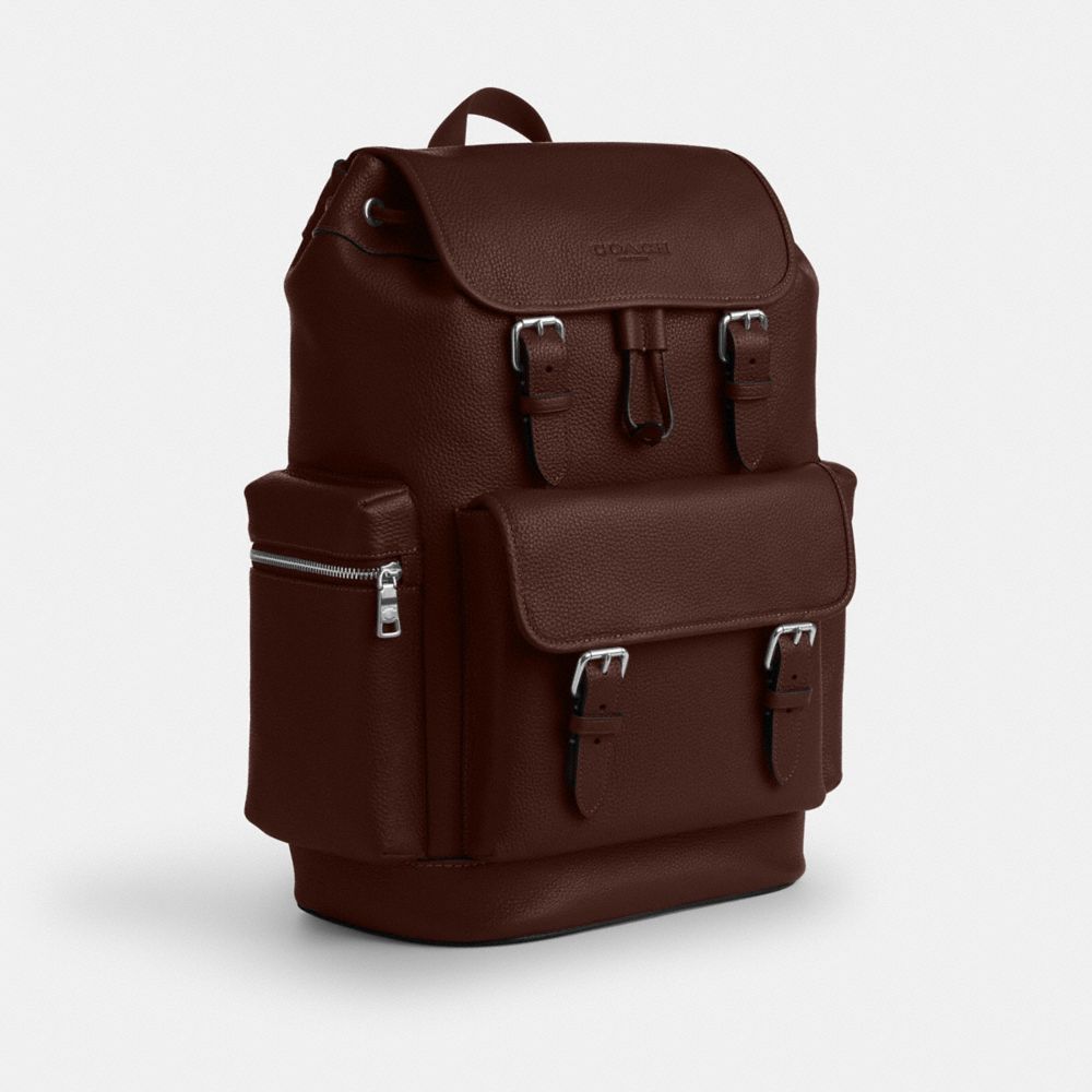Coach Sprint Backpack Silver Maple