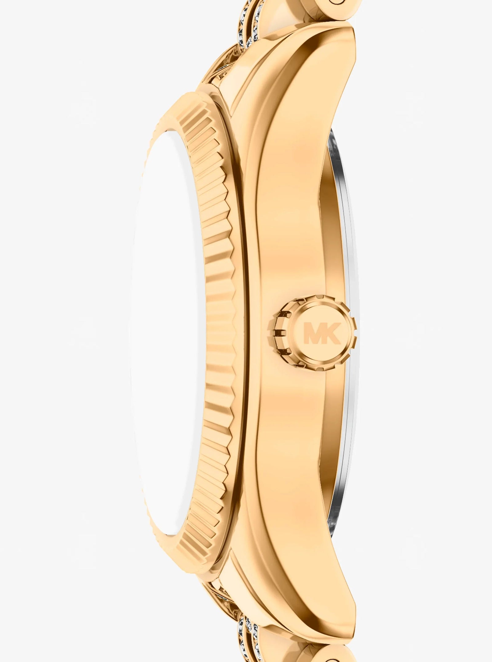 Michael Kors Petite Lexington Pav Gold-Tone Watch